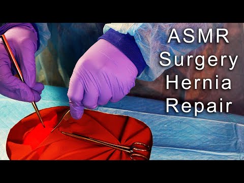 ASMR Surgery Hernia Repair | Medical Role Play