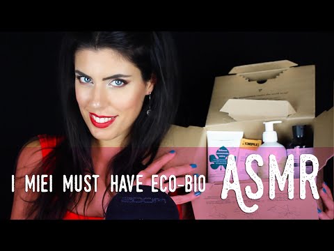 ASMR ita - 🧼 I MIEI MUST HAVE ECO-BIO • Unboxing Haul ECCO VERDE (Whispering)