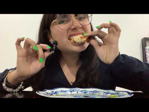 ASMR ESPAÑOL- Comiendo pizza- MOUTH SOUNDS