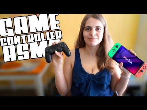 Showing Off All My Controllers - Pressing Button ASMR
