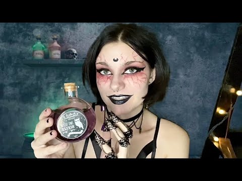 ASMR RP | A Visit To The Witch’s Shop 🌙 Soft Spoken, Tapping, Energy Cleansing, etc