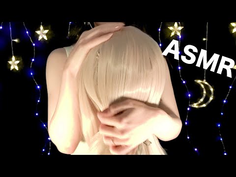 【ASMR】睡眠する前にヘアマッサージをしよう。Relaxing Hair Brushing,Massage Sounds - Whisper 3D Binaural (No talking)