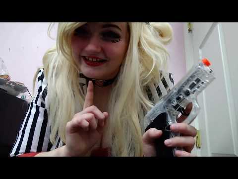 Harley Quinn Shows You Whats In Her Bag (ASMR)