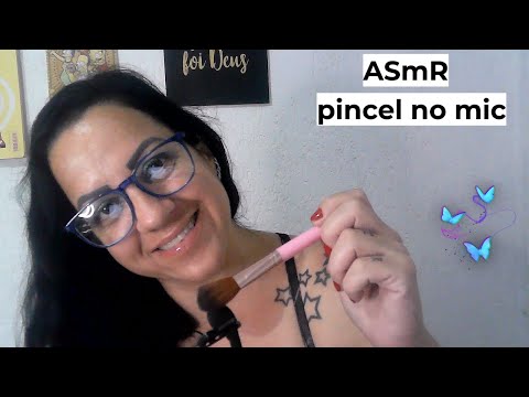 ASMR-PINCEL NO MIC #asmr #asmrpincelnomic