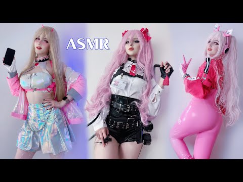 ASMR | Your Virtual Game Girlfriends 💕 NIKKE Cosplay (Viper, Alice, Yuni)