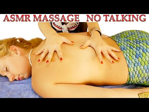 ASMR Massage No Talking Back Tickling & No Talking 60P Smooth Hand Motions