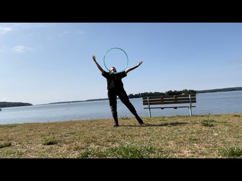 Outdoor ASMR🌤️ Hypnotizing Hula Hoop Dancing with Nature Sounds