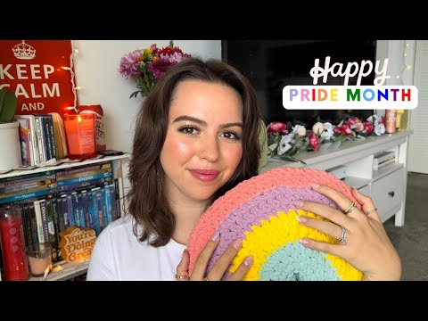 ASMR RAINBOW TRIGGERS for PRIDE MONTH 🌈🌻🌿🏳️‍🌈✨🌷