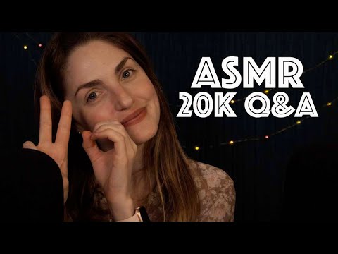 ASMR | Q&A for 20k Subscribers