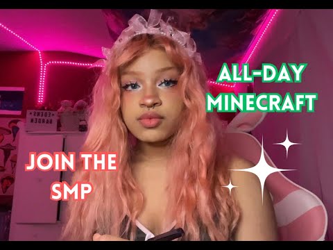 Minecraft WITH YOU💗 Join the server! ✧˚ · .⊹⟡ !SMP !pink !egirl