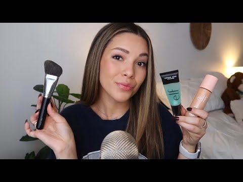 ASMR - Chatty 'Get Ready With Me' | using new glowy products