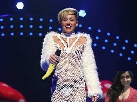 Miley Cyrus' iHeartRadio Music Festival Performance  "Wrecking Ball" Twerking & Crying - my thoughts