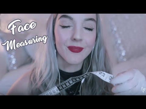 ASMR Face Measuring Roleplay, Personal Attention & Inaudible Whispers