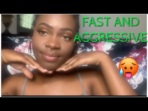 ASMR FAST AND AGGRESSIVE HAND MOVEMENTS  + MOUTH SOUNDS