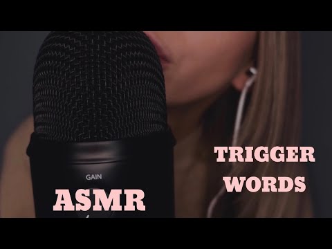 ASMR•TRIGGER WORDS for Sleep!