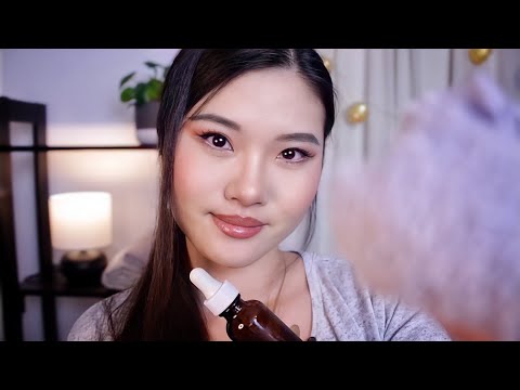 ASMR ~ Facial Spa Treatment ❤️| Relaxing Personal Attention & Layered Sounds