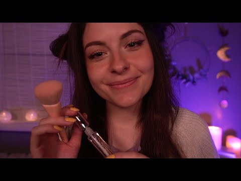 ASMR | Confie-moi ton sommeil ♡ brushing, gloss, tapping caméra…