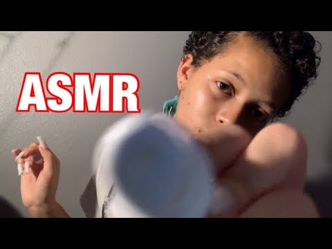 ASMR| spit painting your face 🎨