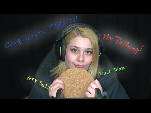 ASMR | Cork Board Tappies! NO Talking!! Fall asleep FAST with tapping and scratching sounds!!