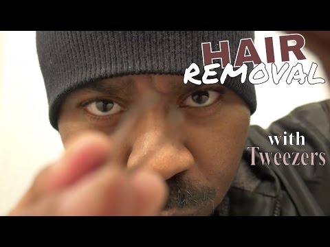 ASMR Hair Removal with TWEEZERS Roleplay ASMR Tweezing Hair (Face) with Visual Triggers SOFT SPOKEN