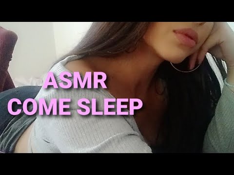 ASMR| Let me lay with you to help you sleep 😴 *Super tingly 🥴*
