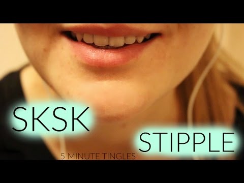 ASMR ♥ Ear to Ear Trigger Words: SKSK & STIPPLE