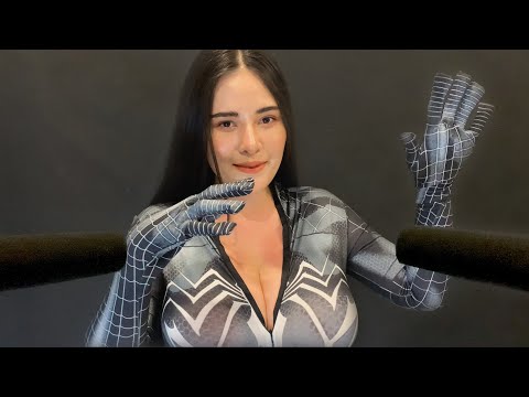 ASMR fast and aggressive on scrathing Fabric Cloth, with Tk,tk,tk,sk,sk,pk,pk,mouth sounds