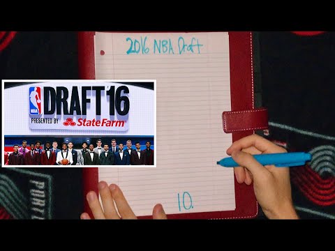 Re-Drafting The 2016 NBA Draft ( ASMR w/Writing Sounds)