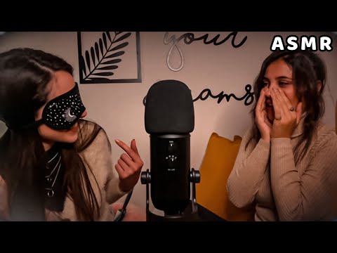 Arabic ASMR Guess the Sound, Win $1000 تحديت صديقتي والجائزة ألف دولار 💵💵 تحدي احزر الصوت