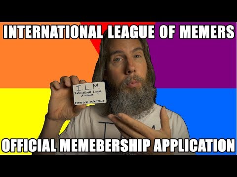 International League of Memers Official Memebership Application | ASMR