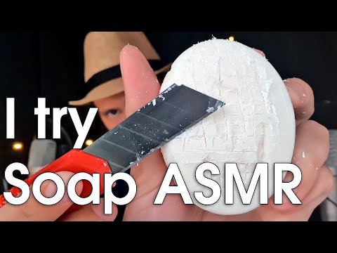 I Try Soap Carving ASMR