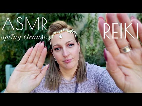 ASMR Reiki Energy Spring Cleansing 🌸 recharge your Chakras 🙌🏼