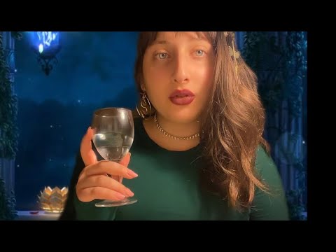 Asmr| pov: you come across a mystical lady in the castle💙✨