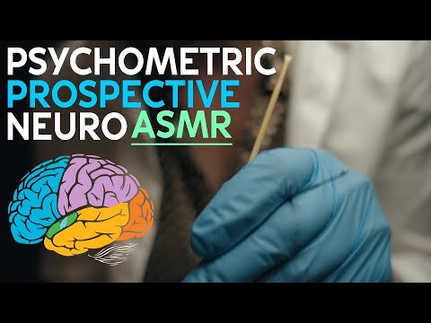ASMR Psychometric Touch/Feel Exam | Sharp or Dull?