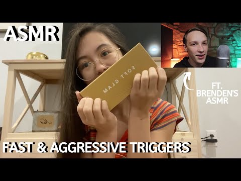 ASMR | Unpredictable Fast and Aggressive Triggers ft. Brenden's ASMR