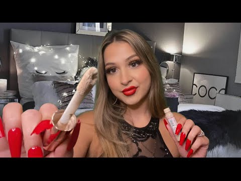 ASMR Toxic friend gets you ready for prom ✨fast and aggressive✨ (layered sounds)