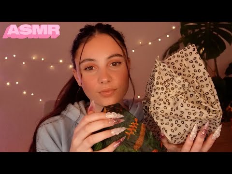 ASMR tingly BEESWAX WRAPS 🐝 intense Tapping & sticky Sounds for instant relaxation 💆🏻‍♀️ (NoTalking)