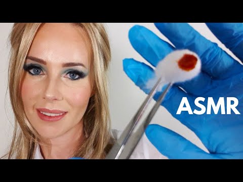 Treating Your Wounds (ASMR Doctor Roleplay Soft Spoken)