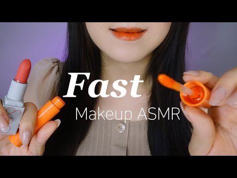 Fast Makeup ASMR💤 | personal attention (No talking, Layered sounds)