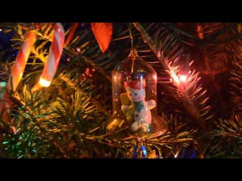 ASMR - Showing my Christmas Village and Christmas Tree