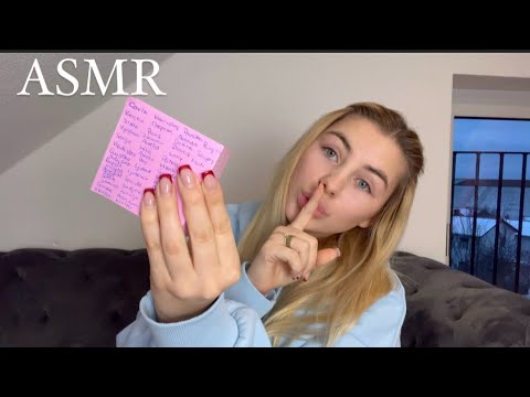 ASMR | Whispering Your NAMES! 🥱 Relax and Chill 💤 SLEEP multi kulti [German]