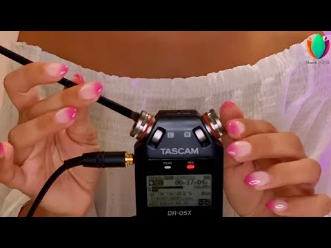 ASMR | Tascam ear massage - Background for working, studying, gaming & relaxing - No Talking