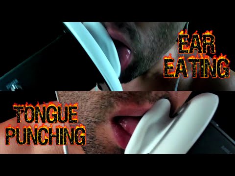 ASMR Making Out And Tongue Punching Your Ears