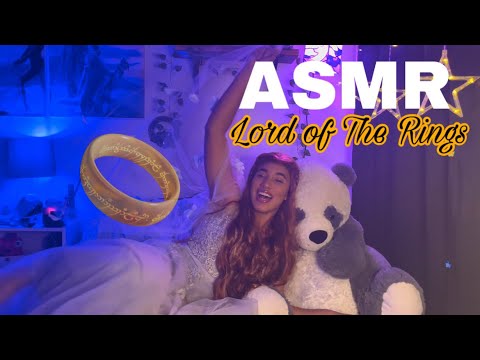 ASMR Lord of the Rings Gandalf Fabric Sounds And Dress Up🧝🏽‍♀️🧙🏻‍♂️🐼🎃✨