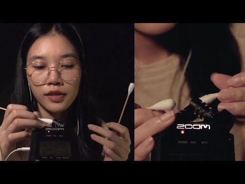 ASMR Fast & Intense Ear Cleaning With Cotton Swabs