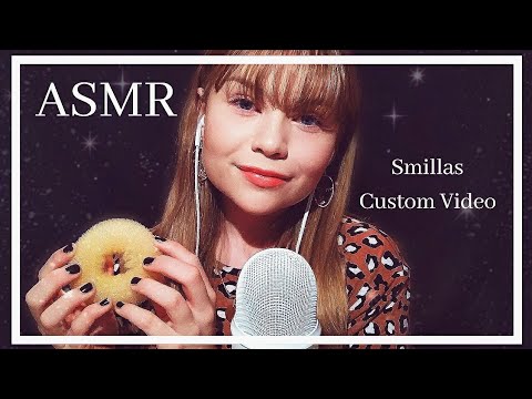 ASMR | Smillas Custom Video! (Tapping, Lipgloss Sounds, Swedish Whispering..)