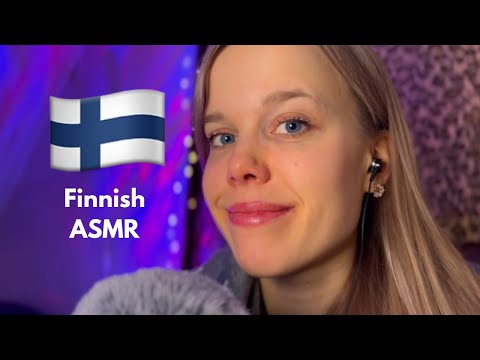 ASMR SUOMI 💗 First Time Trying to Speak Finnish