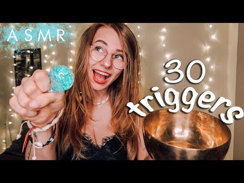 ASMR - 30 Triggers in 30 Minutes for your stress relief | No talking | Soph Stardust