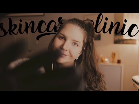 asmr | cozy skincare clinic appointment 🧖‍♀️ | personal attention 💗