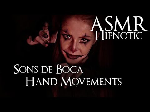 ASMR Palhaçinha Hipnótica, Sons de Boca e Hand Movements 😍